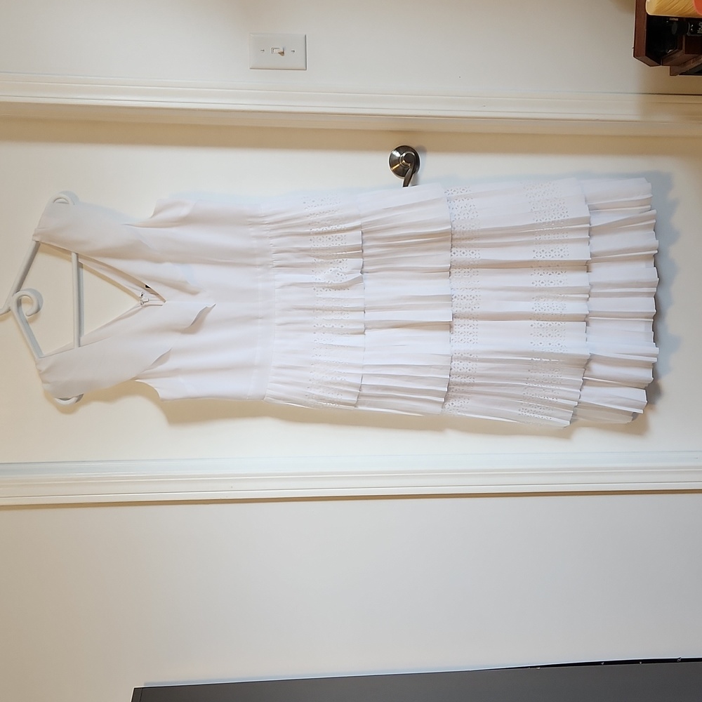 White banana republic dress size 14